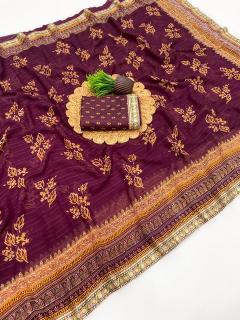 Kreshva fancy saree wholesale price in surat